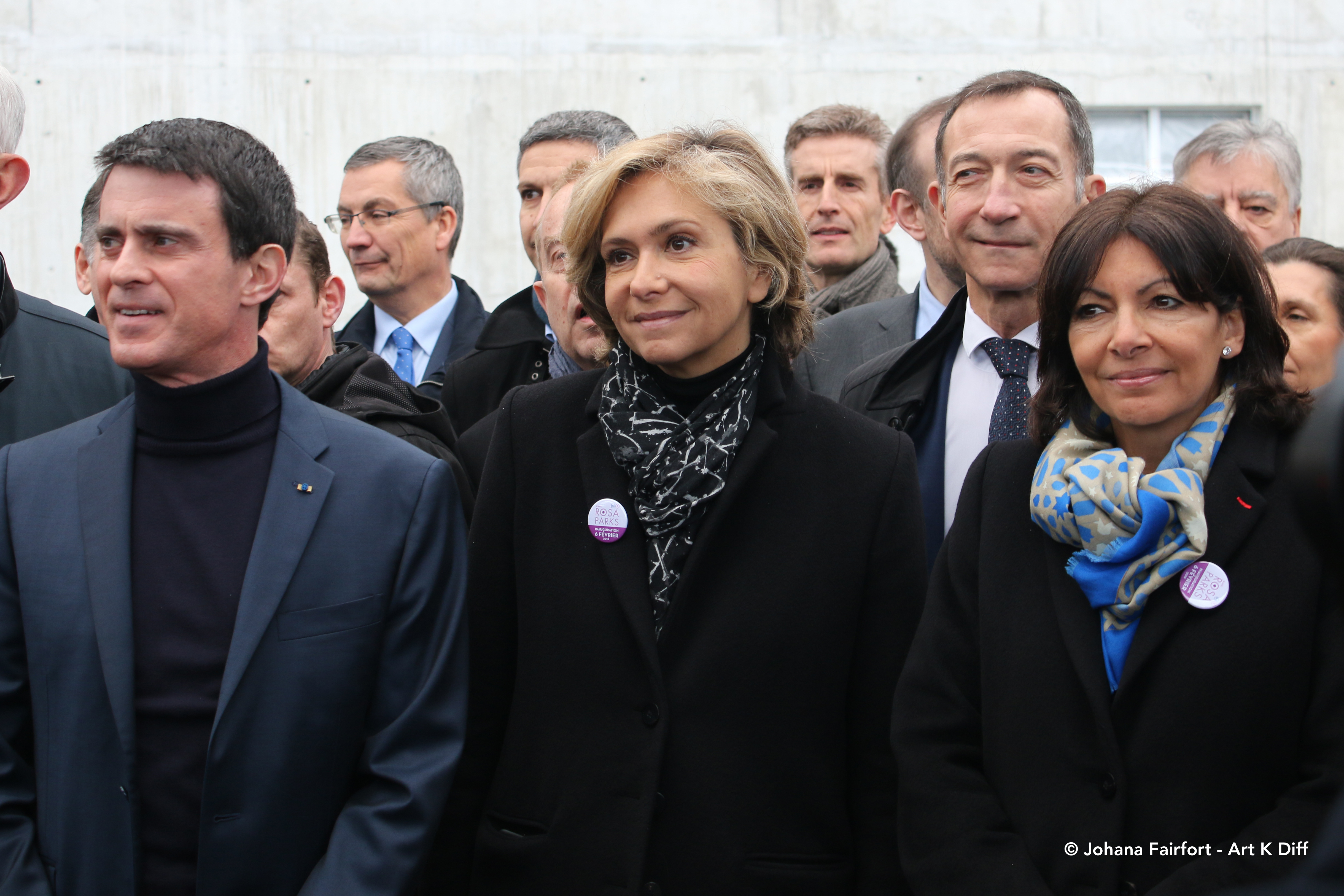 Inauguration officielle gare Rosa Parks