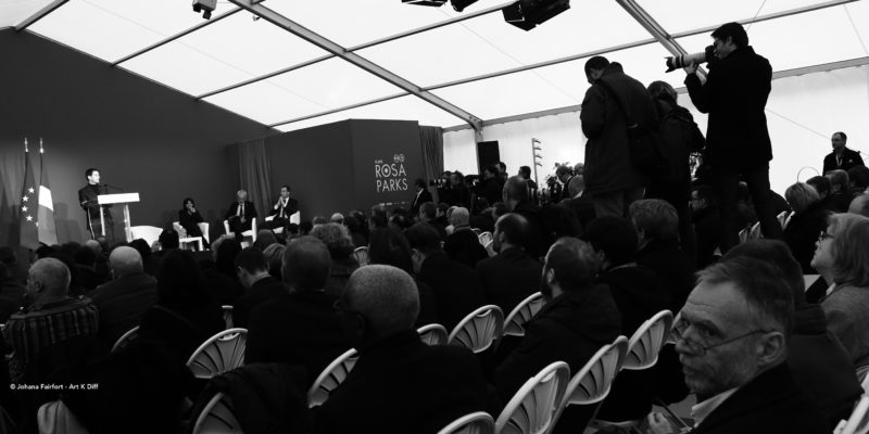 Inauguration officielle gare Rosa Parks